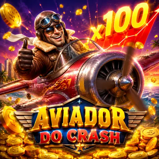 Foguete do jogo Crash X em ascensão na tela de um celular