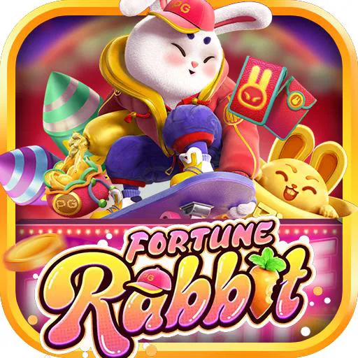 Capa do jogo Fortune Rabbit com o coelho da fortuna