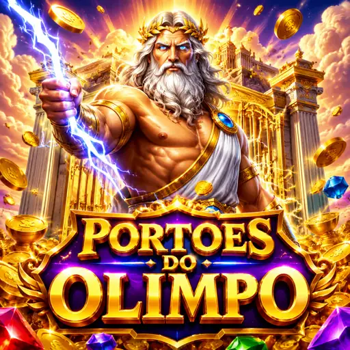 Zeus e portões dourados do slot Gates of Olympus